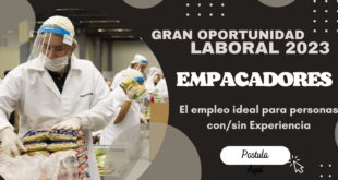 Oportunidad Laboral.-EMPACADORES