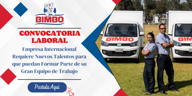 Convocatoria de Empleos-GRUPO BIMBO