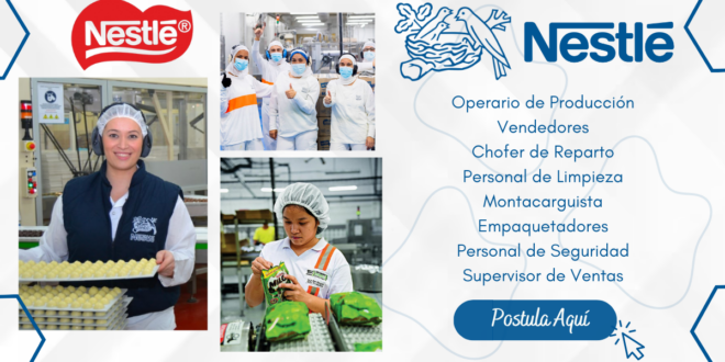 Convocatoria Laboral-NESTLE
