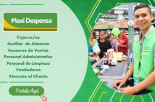 Convocatoria de Empleos-MAXI DESPENSA
